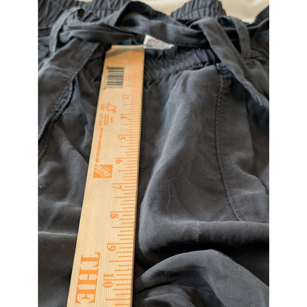 Sundance Black 100% Tencel Tie-Waist Tapered Pants - Size 6 - Picture 9 of 9